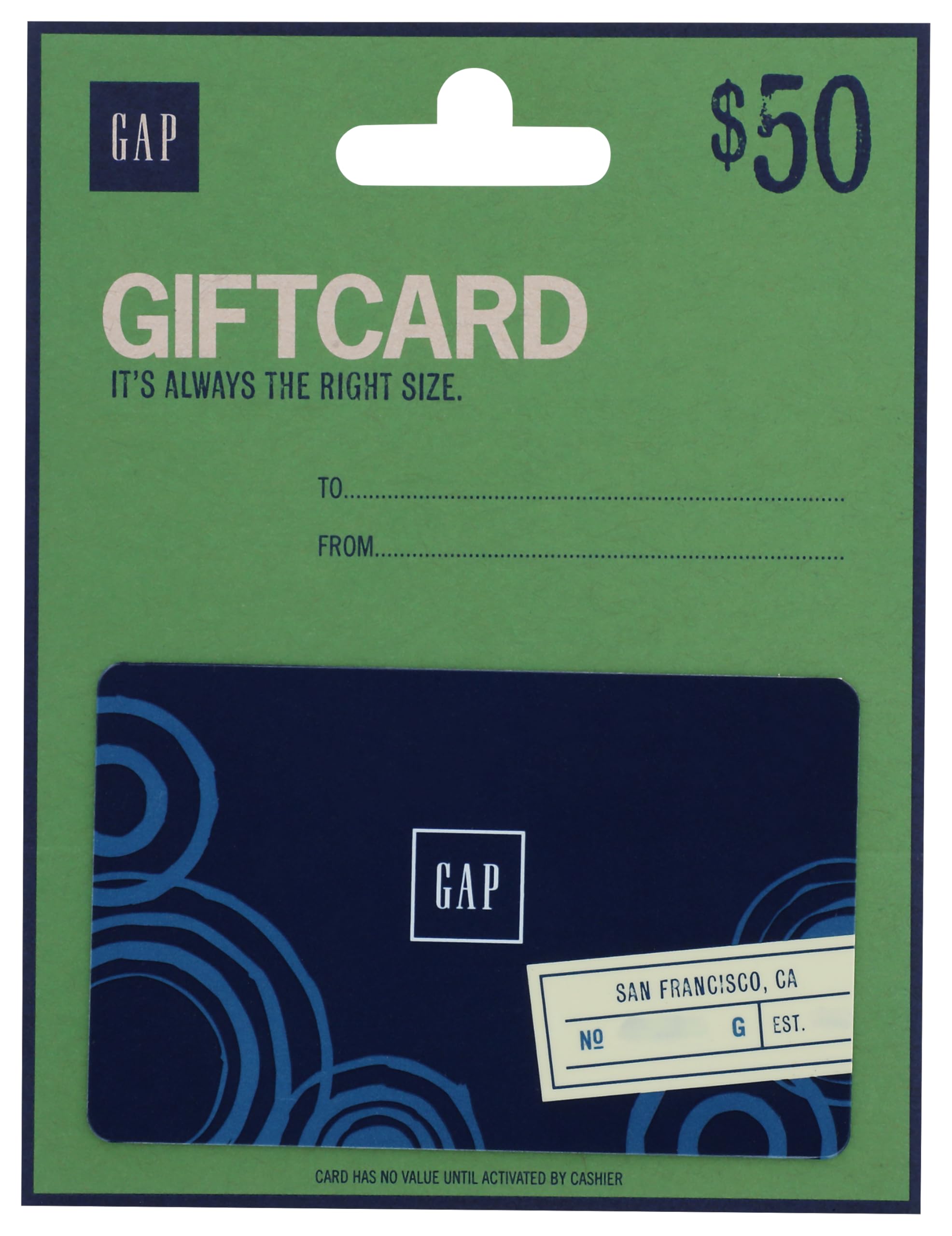 GAP $50 Gift Card for Fashion Critics Looking to Score Deals at Sales Events